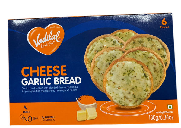 VADILAL CHEESE GARLIC BREAD-180G